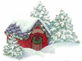GIF animado (58847) Casa navidad