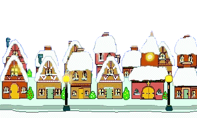GIF animado (58856) Casas navidad