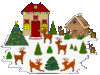 GIF animado (58864) Casas navidad