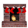 GIF animado (58868) Chimenea navidad
