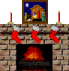GIF animado (58870) Chimenea navidad