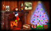 GIF animado (58875) Chimenea navidad