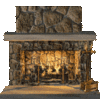 GIF animado (58880) Chimenea navidad