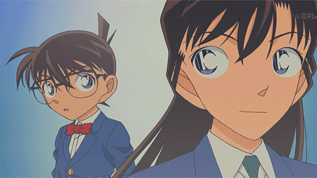 GIF animado (56497) Conan ran shinichi