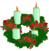 GIF animado (57534) Corona adviento
