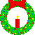 GIF animado (58979) Corona navidad