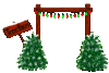 GIF animado (58247) Dos arboles navidad
