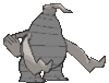 GIF animado (53603) Dusclops espalda d