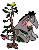 GIF animado (59054) Eeyore arbol navidad