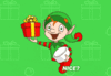 GIF animado (59123) Elfo santa claus