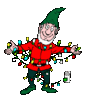 GIF animado (59124) Elfo santa claus