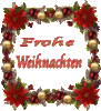 GIF animado (59332) Frohe weihnachten