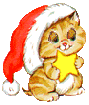 GIF animado (57748) Gato navidad