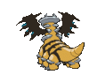 GIF animado (53666) Giratina modificada shiny espalda