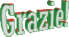 GIF animado (57220) Grazie