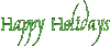 GIF animado (59589) Happy holidays