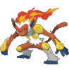 GIF animado (53937) Infernape andando