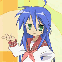 Imagen GIF de Konata izumi animado