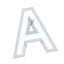 GIF animado (46437) Letra a cristal