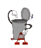 GIF animado (46480) Letra a cubo basura