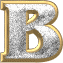 GIF animado (46348) Letra b brillantitos