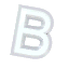 GIF animado (46438) Letra b cristal