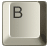 GIF animado (45266) Letra b tecla