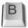 GIF animado (45302) Letra b teclado