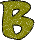 GIF animado (48174) Letra b verde