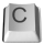 GIF animado (45303) Letra c tecla