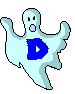 GIF animado (45574) Letra d fantasmas
