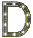 GIF animado (47125) Letra d luminosa