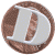 GIF animado (47231) Letra d moneda