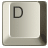 GIF animado (45268) Letra d tecla