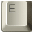 GIF animado (45269) Letra e tecla