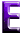 GIF animado (48151) Letra e verde morada
