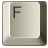 GIF animado (45270) Letra f tecla