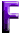 GIF animado (48152) Letra f verde morada