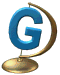 GIF animado (46831) Letra g globo terraqueo