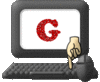 GIF animado (45203) Letra g teclado