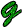 GIF animado (47996) Letra g verde