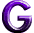 GIF animado (48153) Letra g verde morada
