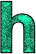 GIF animado (47908) Letra h esmeralda