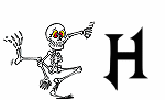 GIF animado (45552) Letra h esqueleto