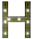 GIF animado (47129) Letra h luminosa