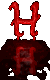 GIF animado (45803) Letra h sangre