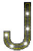 GIF animado (47131) Letra j luminosa