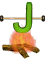 GIF animado (47387) Letra j parrilla