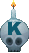 GIF animado (45401) Letra k calavera