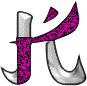 GIF animado (46936) Letra k estilo japones